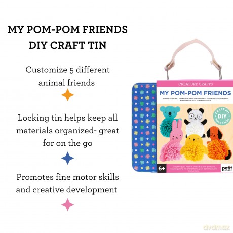 Creature Crafts My PomPom Friends [KSIĄŻKA]