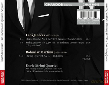 Doric String Quartet: Janacek/Martinu:Quartets [CD]