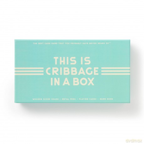 Cribbage In A Box Cribbage Game Set [KSIĄŻKA]