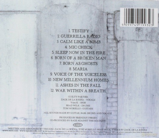 Rage Against The Machine: The Battle Of Los Angeles [CD]