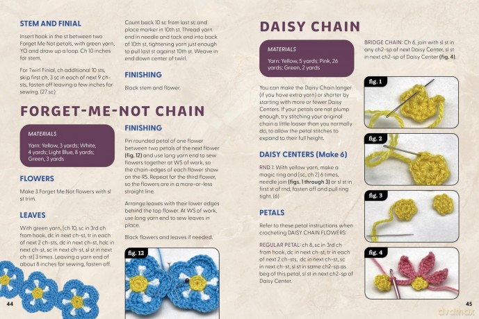 Crochet Botanical Bookmarks [KSIĄŻKA]
