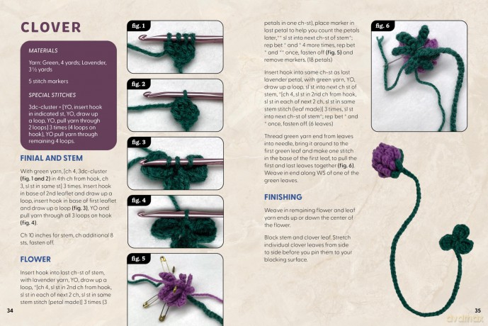 Crochet Botanical Bookmarks [KSIĄŻKA]