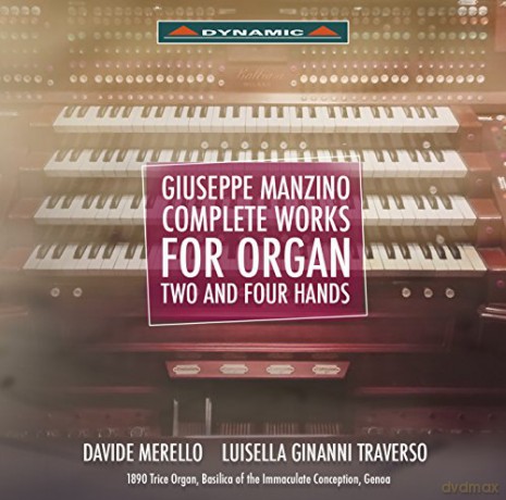 Davide Merello: Manzino:Complete Organ Works [2CD]