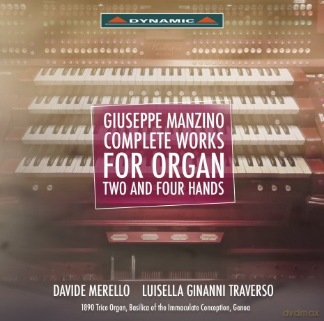 Davide Merello: Manzino:Complete Organ Works [2CD]