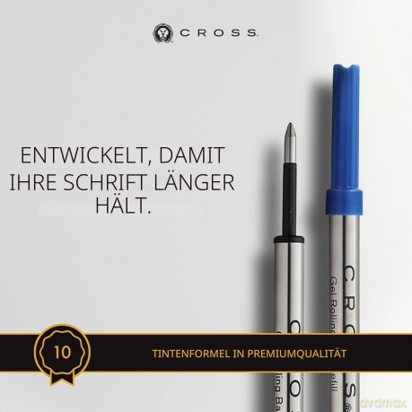 Cross: CROSS Selectip Gelschreiberminen blau 0,