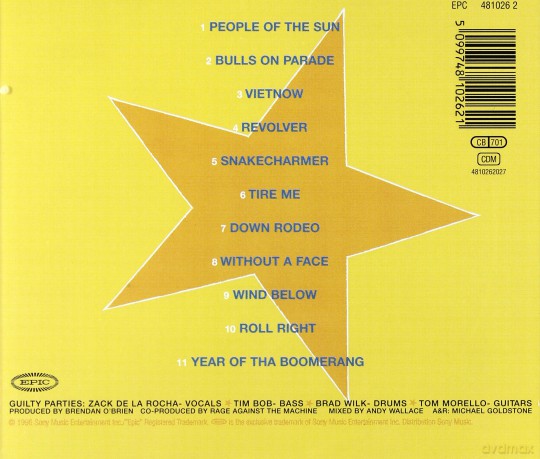 Rage Against The Machine: Evil Empire [CD]