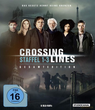 Crossing Lines - Staffel 1-3 - Gesamtedition [6xBlu-Ray]