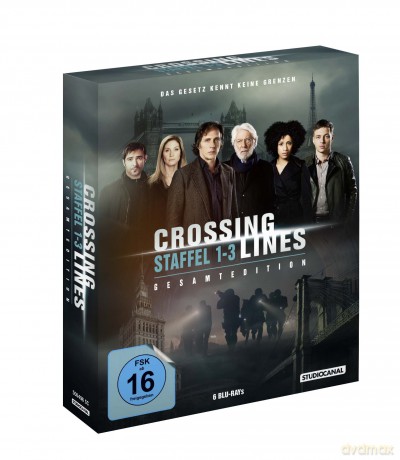 Crossing Lines - Staffel 1-3 - Gesamtedition [6xBlu-Ray]