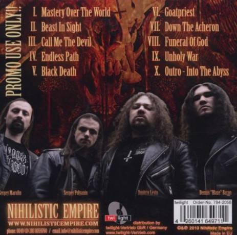 Deus Inversus: Mastery Over The World [CD]