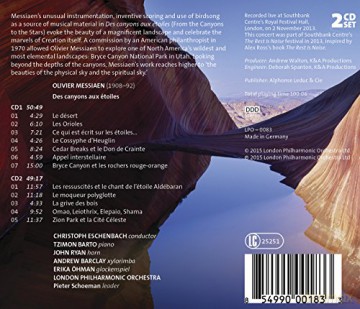 London Philharmonic Orchestra: Messiaen:Canyons Aux Etoiles [2CD]