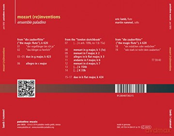 Ensemble Paladino: Eric Lamb: Mozart (Re)Inventions [CD]