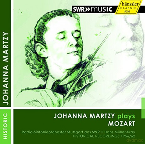 Johanna Martzy: Mozart:Johanna Martzy Plays [CD]