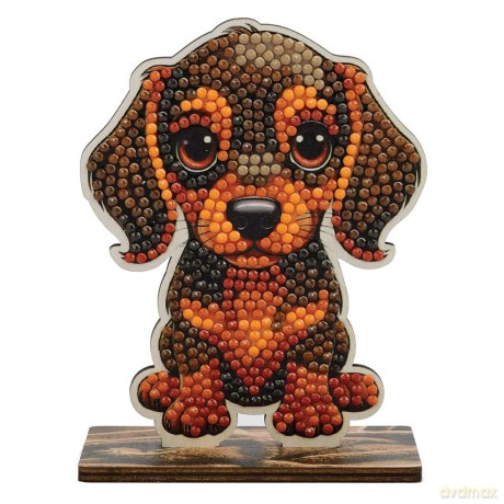 Crystal Art Buddy Dackel