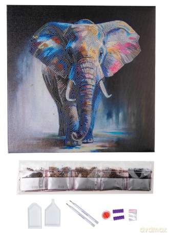 Crystal Art Leinwandbild Elephant 30x30P10SpielwarenDIVERSE530136670113.99115.07.20240571234 942002