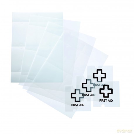 Durable: Crystal Folie 10,5x10,5 10 St