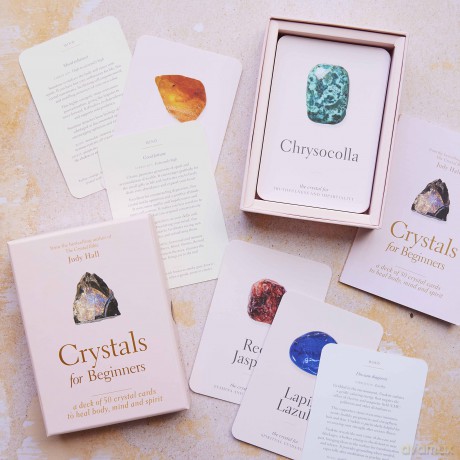 Crystals for Beginners A Card Deck [KSIĄŻKA]