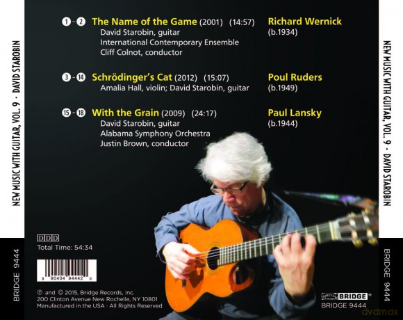 David Starobin: New Music With Guitar Vol. 9 [CD]