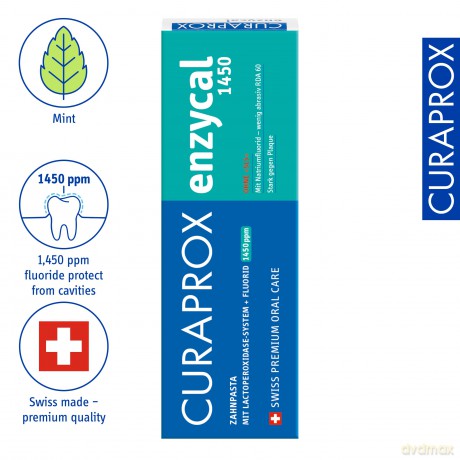CURAPROX enzycal 1450 PPM Zahnpasta 75,0