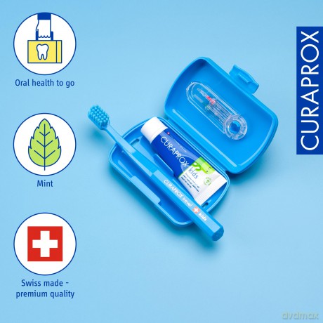 CURAPROX Zahnbźrste KIDS Travel-Set, 1 S