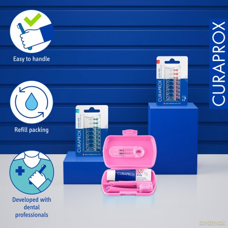 CURAPROX Zahnbźrste KIDS Travel-Set, 1 S