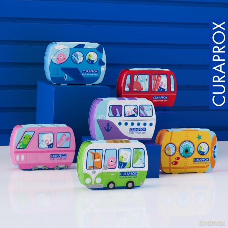 CURAPROX Zahnbźrste KIDS Travel-Set, 1 S