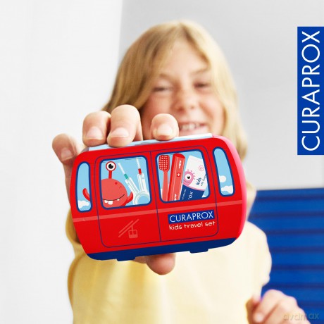 CURAPROX Zahnbźrste KIDS Travel-Set, 1 S