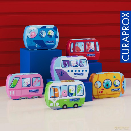 CURAPROX Zahnbźrste KIDS Travel-Set, 1 S