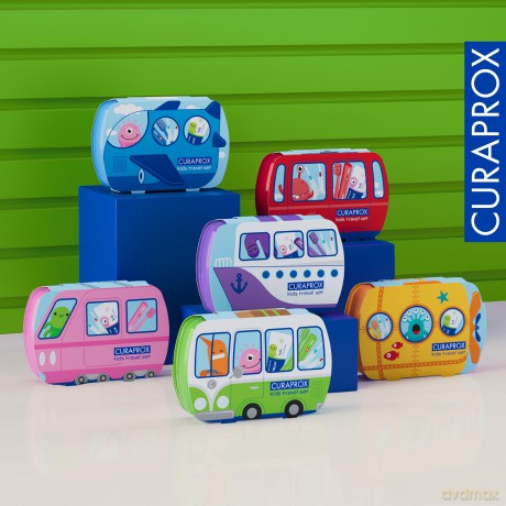 CURAPROX Zahnbźrste KIDS Travel-Set, 1 S