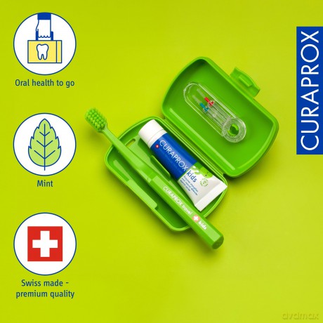 CURAPROX Zahnbźrste KIDS Travel-Set, 1 S