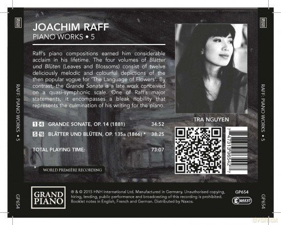 Tra Nguyen: Raff:Piano Music Vol. 5 [CD]