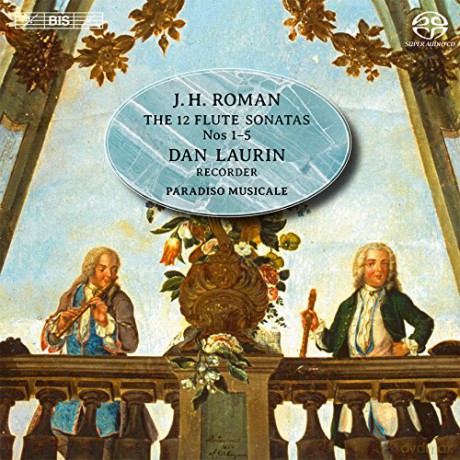 Dan Laurin: Roman:12 Flute Sonatas 1-5 [CD]
