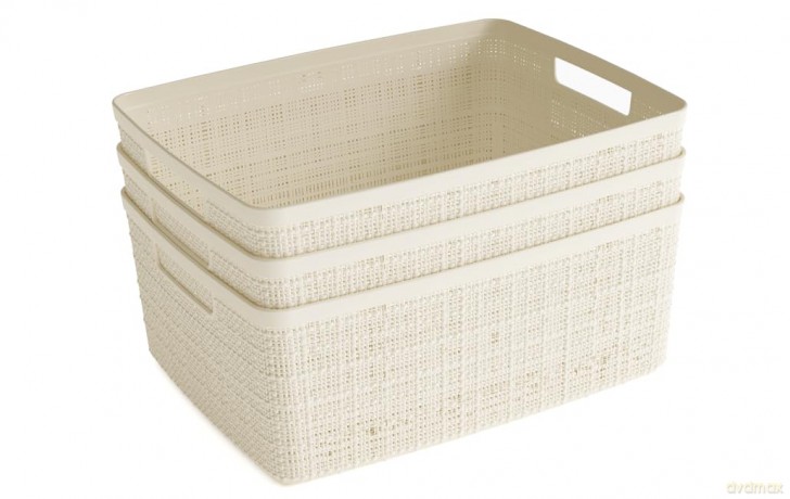 Curver: curver JUTE RECYCLING Aufbewahrungskśrbe