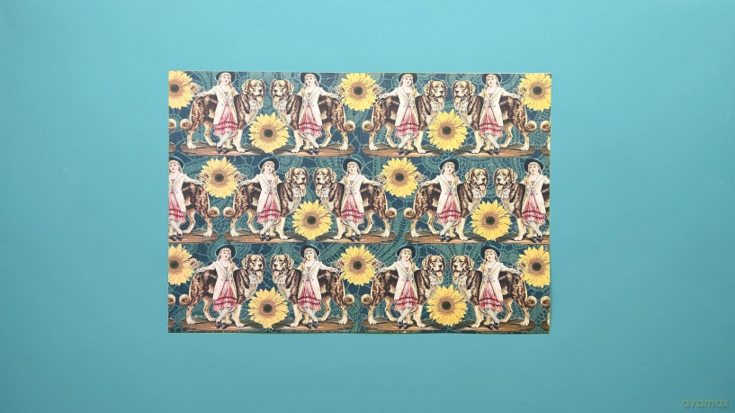 Cynthia Harts Victoriana Dogs 12 Wrapping Papers and Gift Tags [KSIĄŻKA]