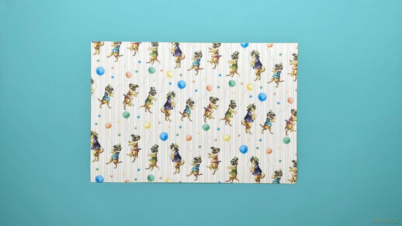 Cynthia Harts Victoriana Dogs 12 Wrapping Papers and Gift Tags [KSIĄŻKA]
