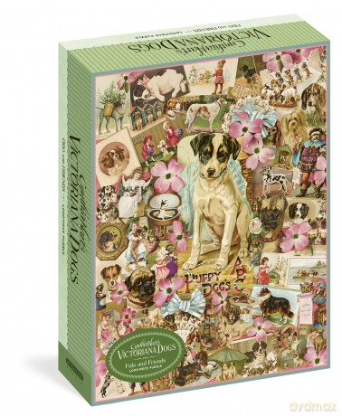 Cynthia Harts Victoriana Dogs Fido and Friends 1000Piece Puzzle [KSIĄŻKA]
