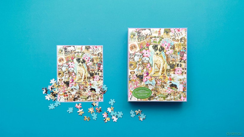 Cynthia Harts Victoriana Dogs Fido and Friends 1000Piece Puzzle [KSIĄŻKA]