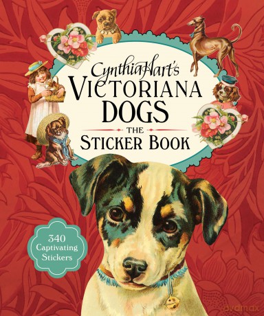 Cynthia Harts Victoriana Dogs The Sticker Book [KSIĄŻKA]
