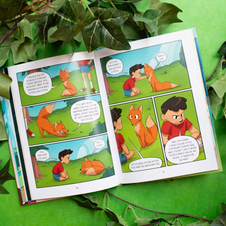 Daddy and the Beanstalk A Graphic Novel [KSIĄŻKA]