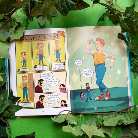 Daddy and the Beanstalk A Graphic Novel [KSIĄŻKA]