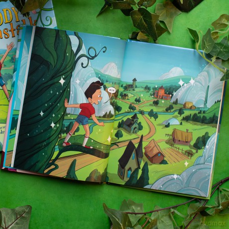 Daddy and the Beanstalk A Graphic Novel [KSIĄŻKA]