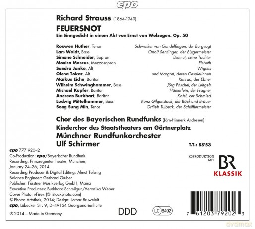 Strauss:Feuernot [2CD]
