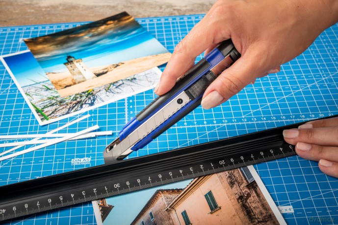 Dahle: DAHLE Allround Cuttermesser blau 18,0 mm