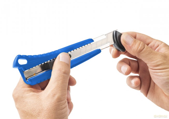 Dahle: DAHLE Basic Cuttermesser blau 18,0 cm