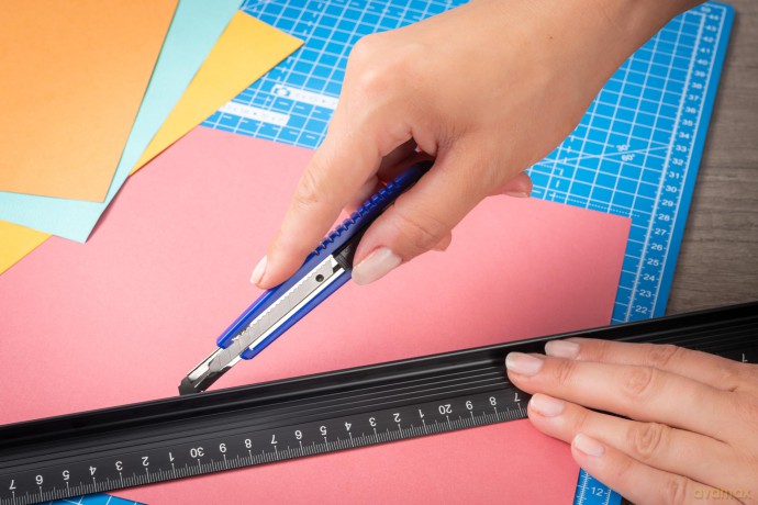 Dahle: DAHLE Basic Cuttermesser blau 9,0 mm