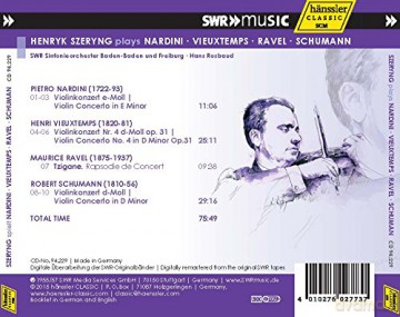 Henryk Szeryng: Szeryng Plays [CD]