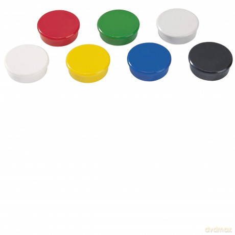 Dahle: DAHLE Magnete rot, Kunststoff 3,8 cm,