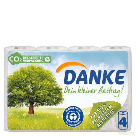 DANKE Kźchenrollen 4er Pack