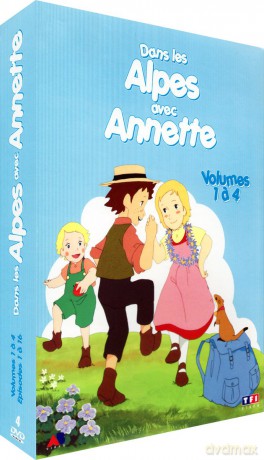 Dans les Alpes avec Annette Coffret 4DVD [DVD]