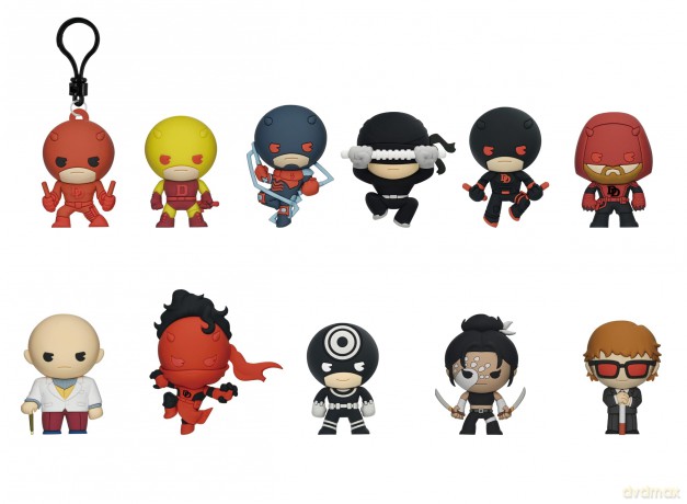 DAREDEVIL - 3D Foam Bag Clip (Display 24