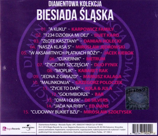 Diamentowa Kolekcja - Biesiada Śląska [CD]